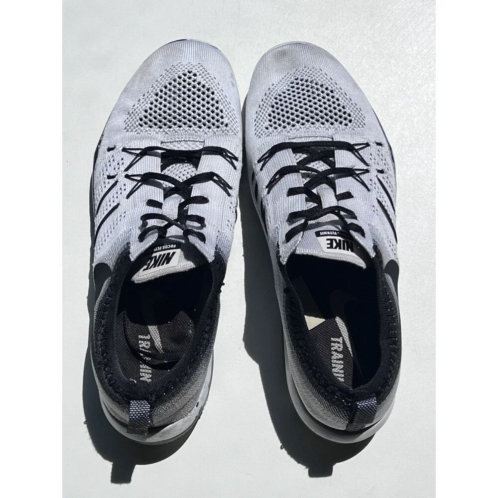 Nike Free TR Focus Flyknit White Sneakers Women US 11